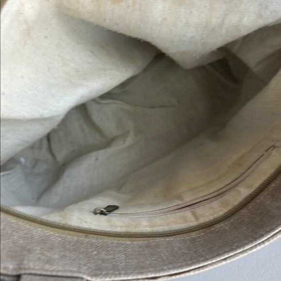 Elegant Brown and Tan Tote with Structured Design - Picture 8 of 11